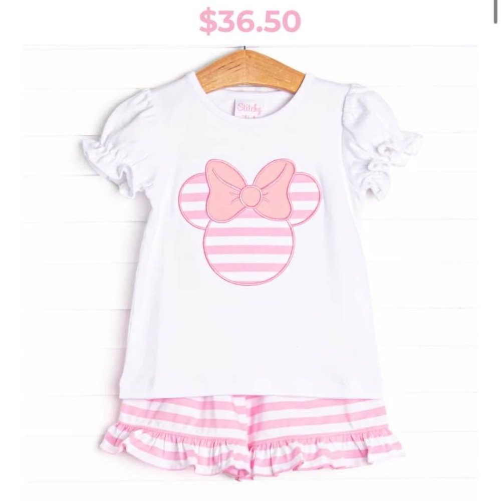 Stitchy Fish 2T Mickey Mouse outfit